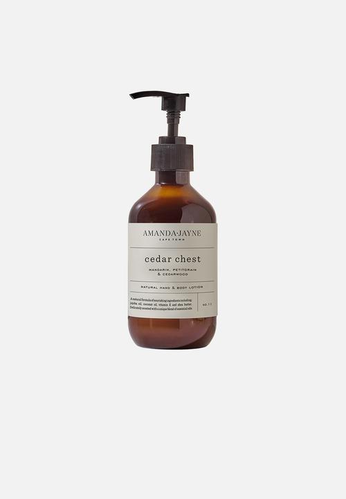 Amanda Jayne - Cedar Chest Hand & Body lotion - 300ml