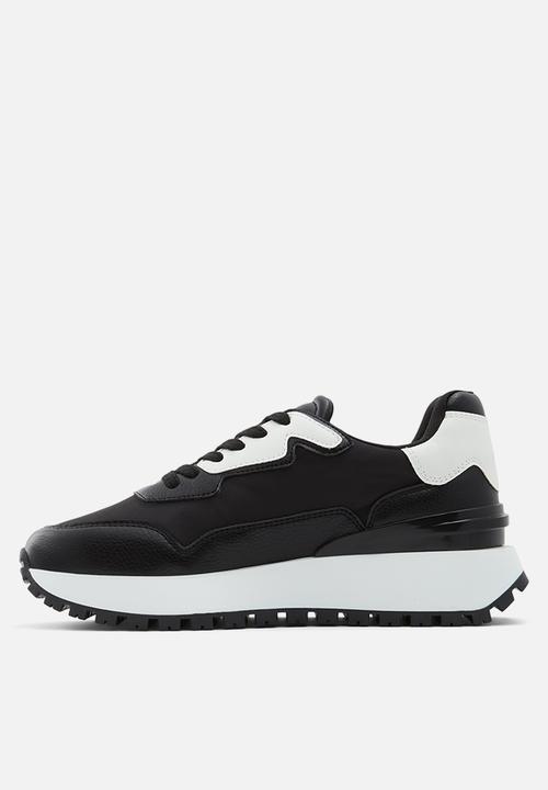 Call It Spring - Vyntage sneaker - black/white