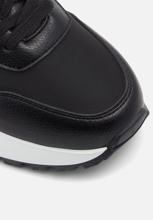 Call It Spring - Vyntage sneaker - black/white