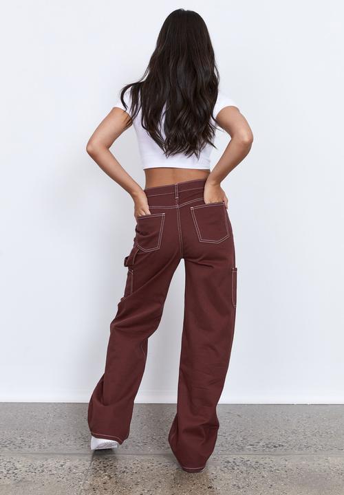 Factorie - Carpenter pant - andorra & white