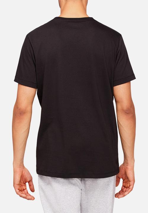 ASICS - Asics big logo tee - performance black & brilliant white