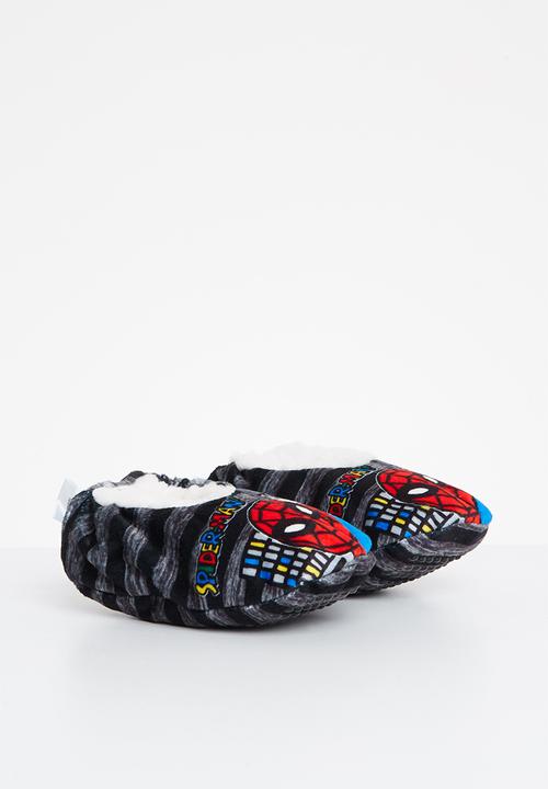 Character Group - Spider-man sherpa slippers - grey