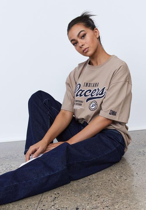 Factorie - High rise baggy jean - dark blue