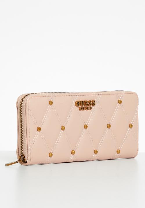 GUESS - Triana slg large zip around - blush