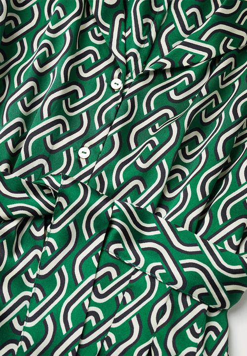 MANGO - One-piece suit chain - green