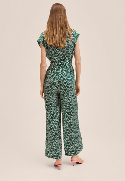 MANGO - One-piece suit chain - green