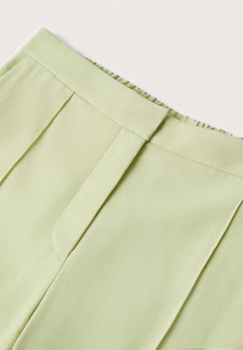 MANGO - Trousers tempito - lime