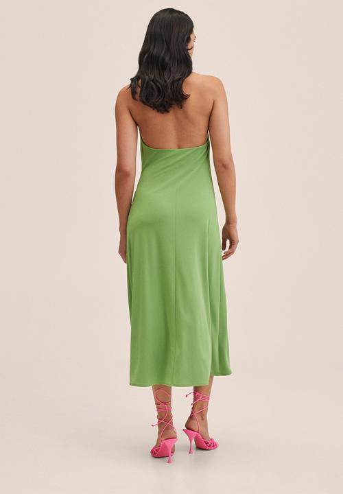 MANGO - Dress acamar - green