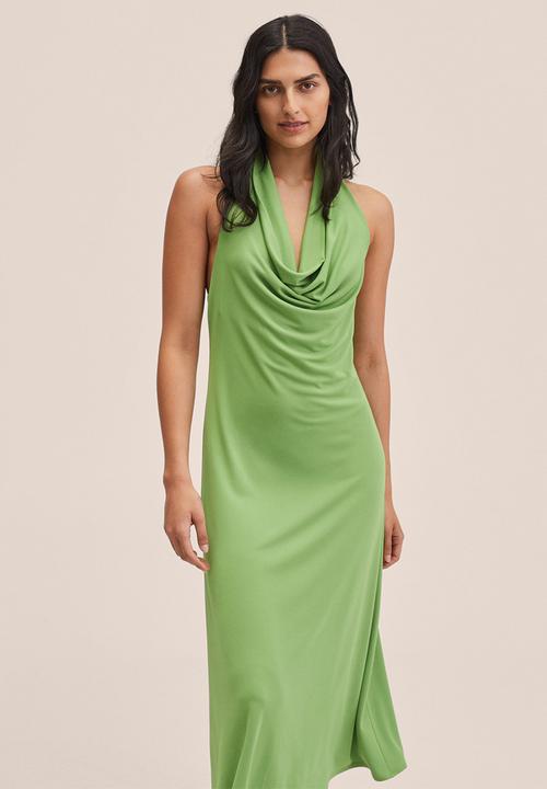 MANGO - Dress acamar - green