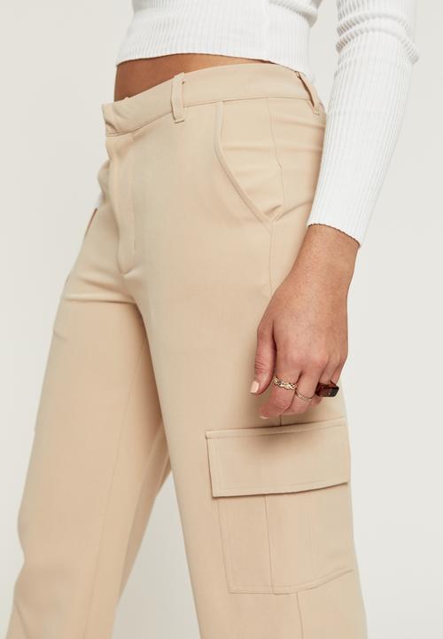 Supré  - Phoebe low rise slim cargo pant - warm oak