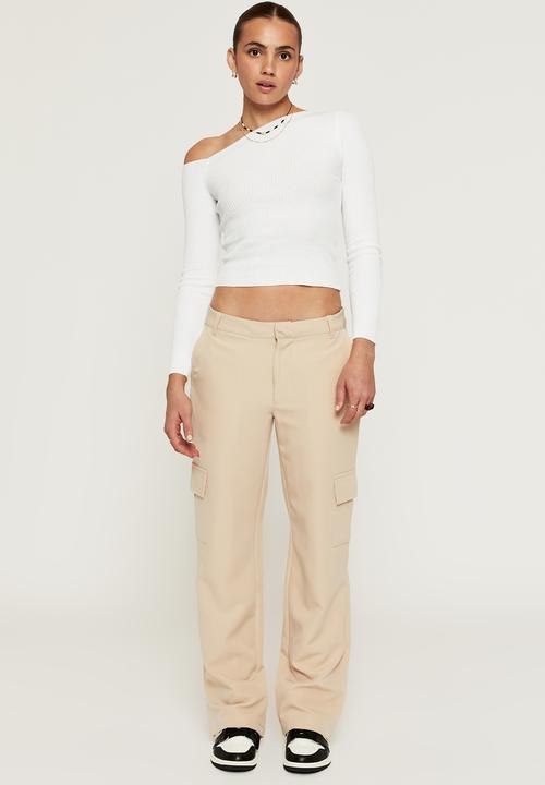 Supré  - Phoebe low rise slim cargo pant - warm oak