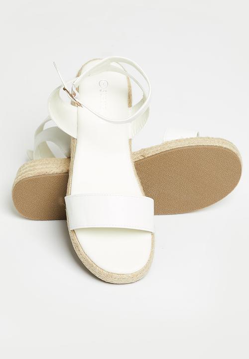 Superbalist - Sally espadrille - white