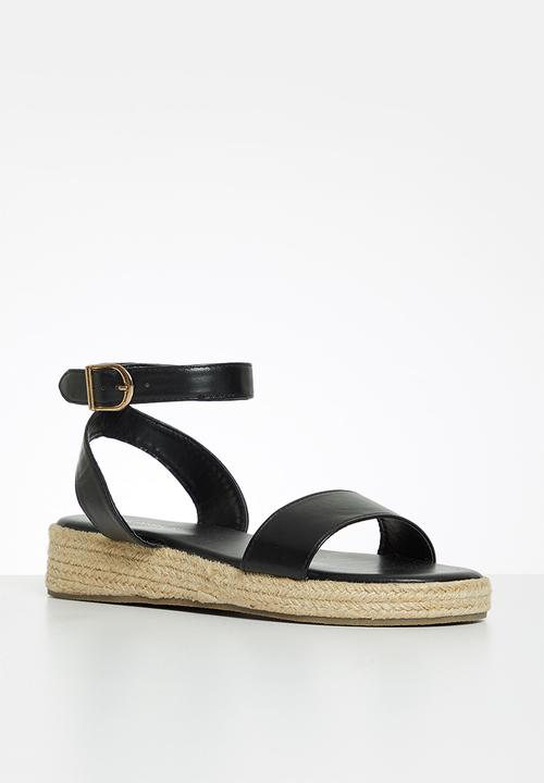 Superbalist - Sally espadrille - black