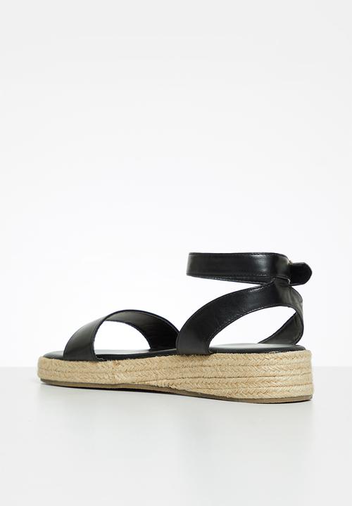 Superbalist - Sally espadrille - black