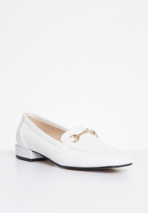 Trendyol - Snaffle trim loafer - white