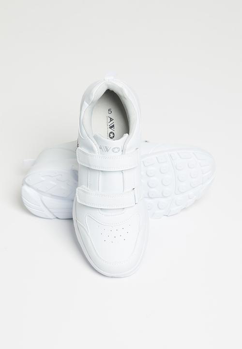Pop Candy - Velcro strap trainer - white