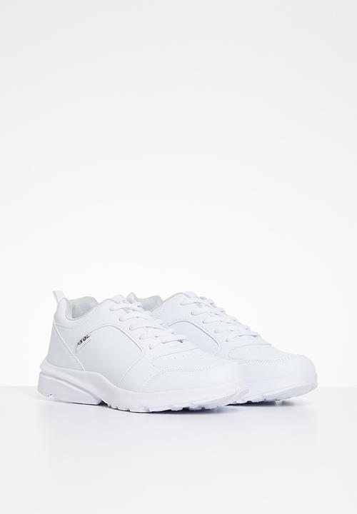 Rebel Republic - Velcro strap trainers - white1