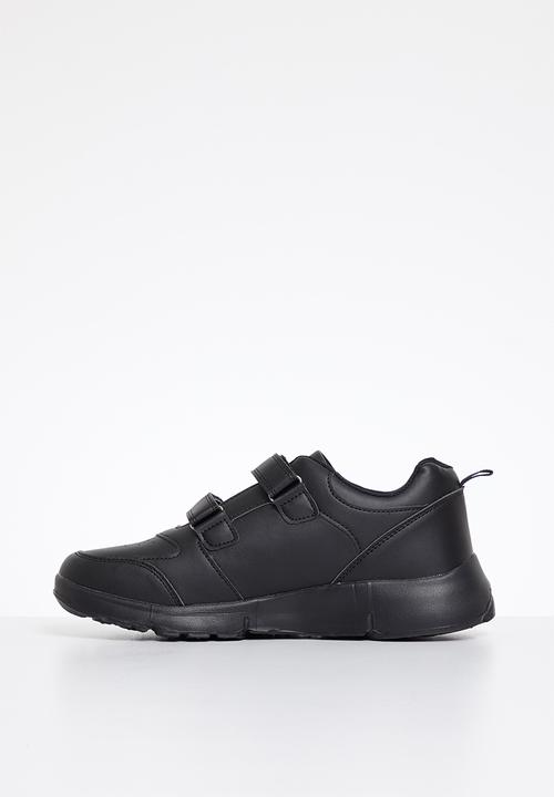 Rebel Republic - Velcro strap trainers - black1