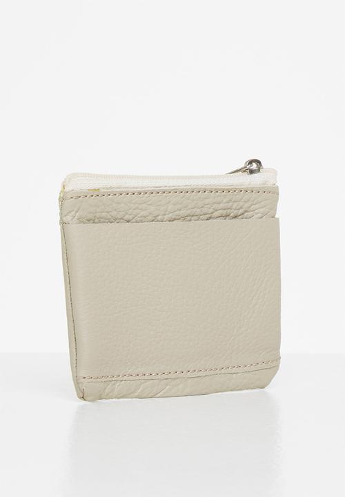 Superbalist - Sian leather cardholder - cream