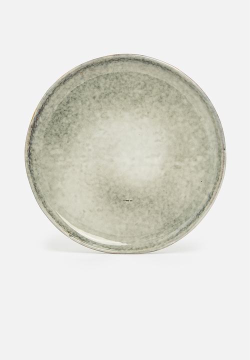 Sixth Floor - Romy side plate set of 4- slate