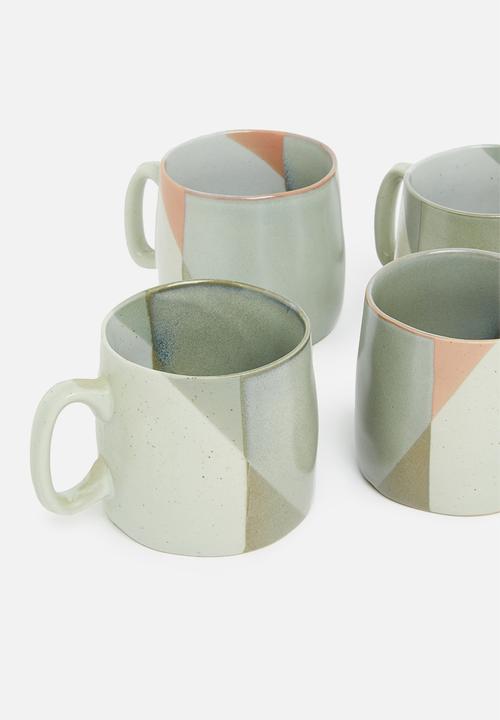 Sixth Floor - Astra mug set of 4 - multi