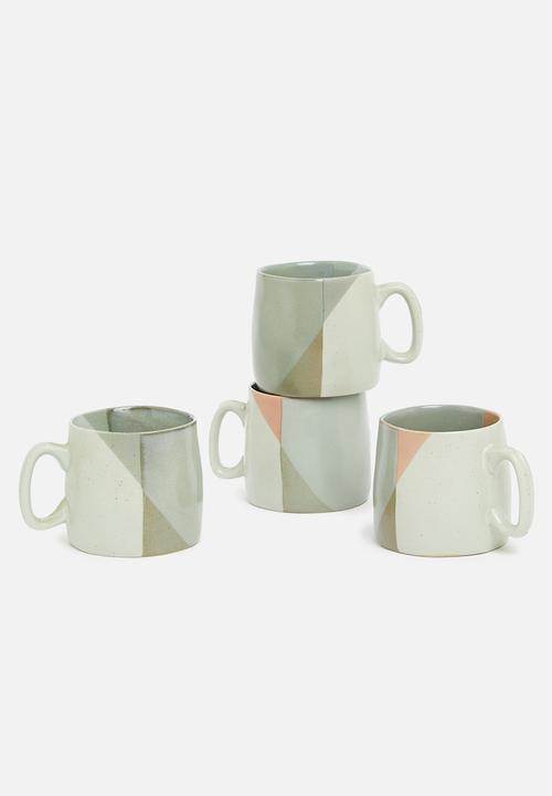 Sixth Floor - Astra mug set of 4 - multi