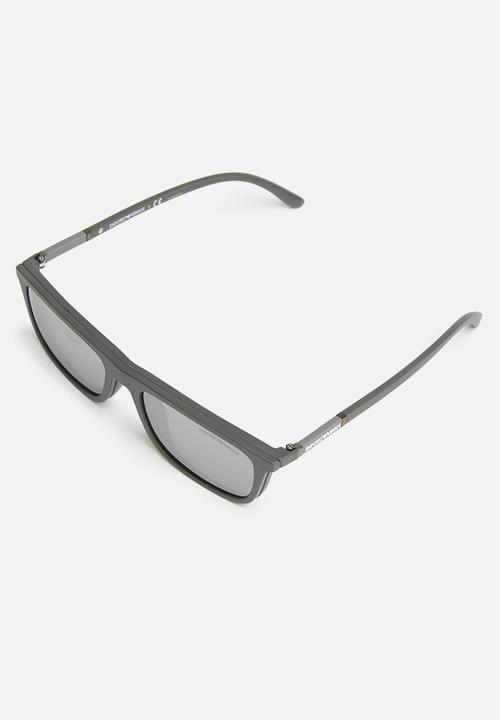 Emporio Armani - 0ea4160 54371w 55 mm - matte grey