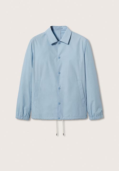 MANGO - Corinto Light cotton jacket - sky blue