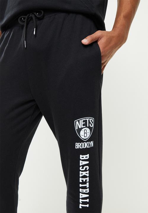 NBA - Nets track joggers - black