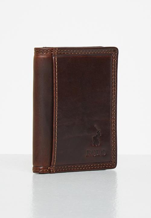 POLO - Credit card wallet - brown
