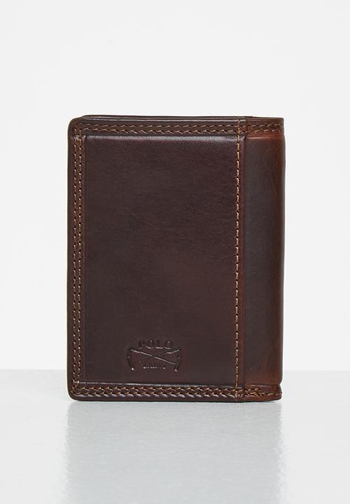 POLO - Credit card wallet - brown