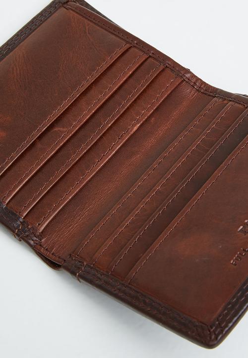 POLO - Credit card wallet - brown