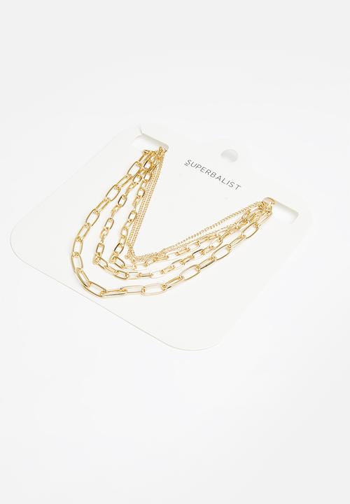 Superbalist - Ana layered necklace - gold