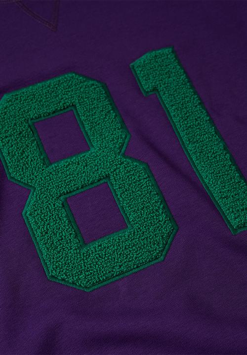 MANGO - Zeus Patch cotton sweatshirt - purple