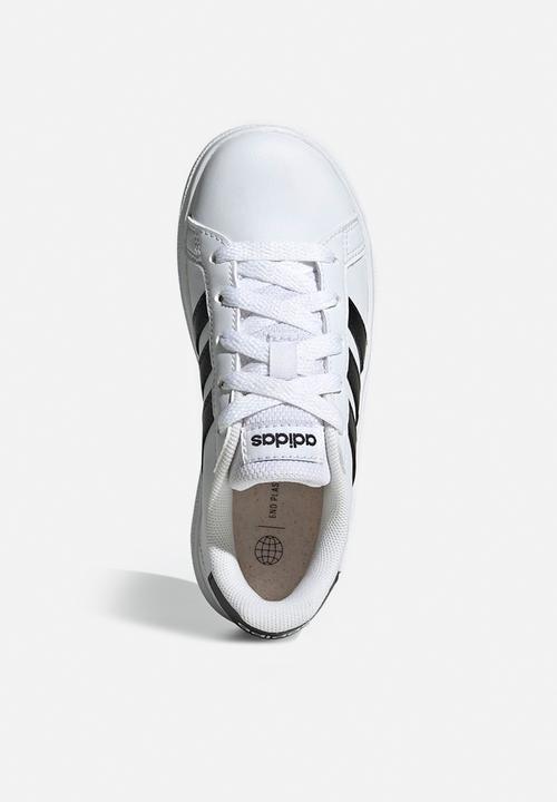 adidas Performance - Grand court 2.0 k - cloud white/core black
