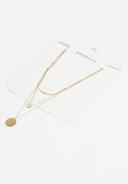 Superbalist - Lucia layered necklace - gold