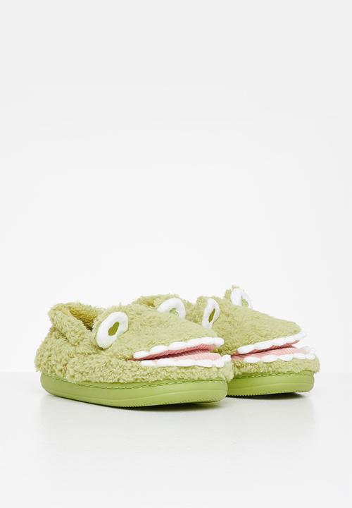 Pop Candy - Dino slipper - green