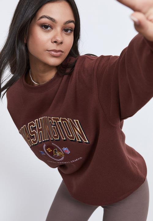 Factorie - Lcn nfl oversized graphic crew - lcn nfl andorra/washington