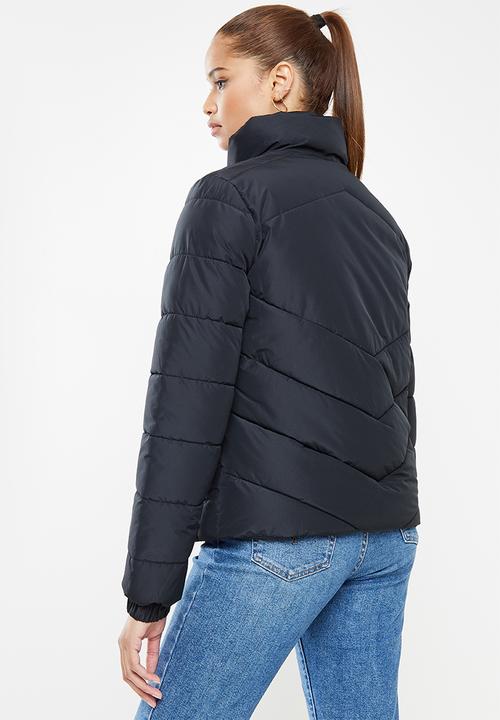 Superdry. - Non hooded sports puffer - black
