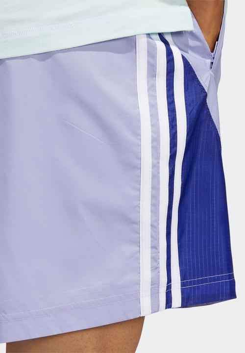 adidas Originals -  Summer SST Shorts - dust purple & white