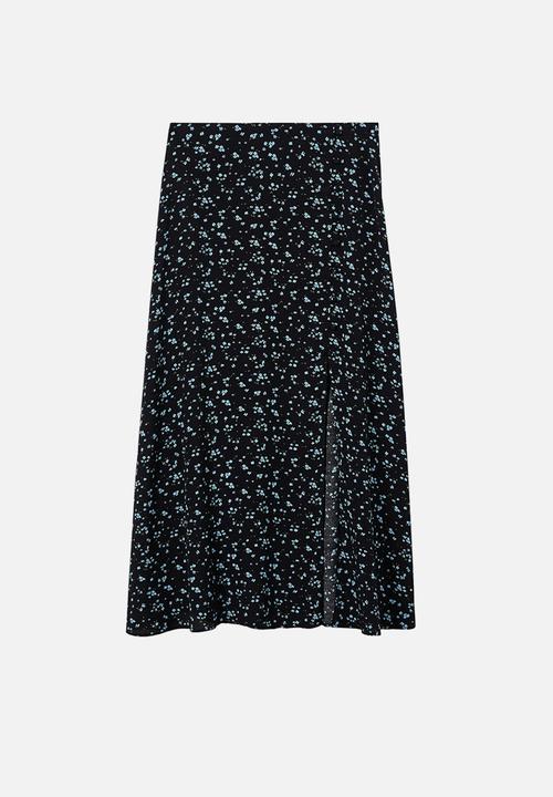 MANGO - Skirt bombay - black