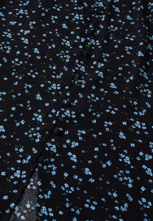 MANGO - Skirt bombay - black