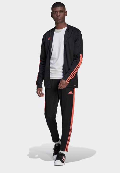 adidas Performance - Tiro Track pant  - black & semi turbo