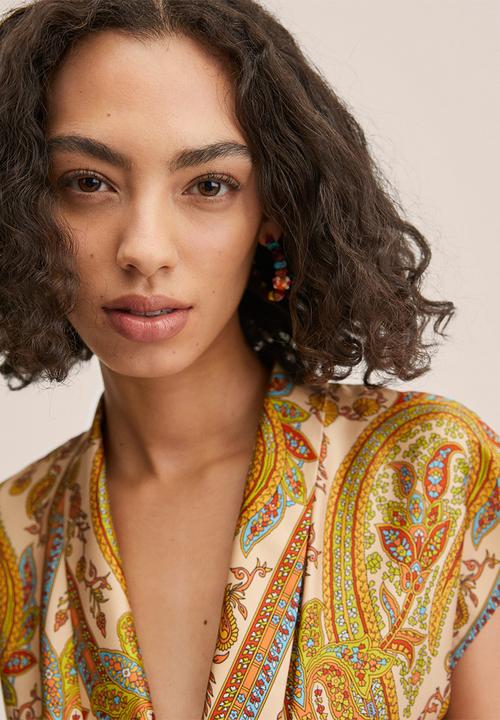 MANGO - One-piece suit greenny - light beige