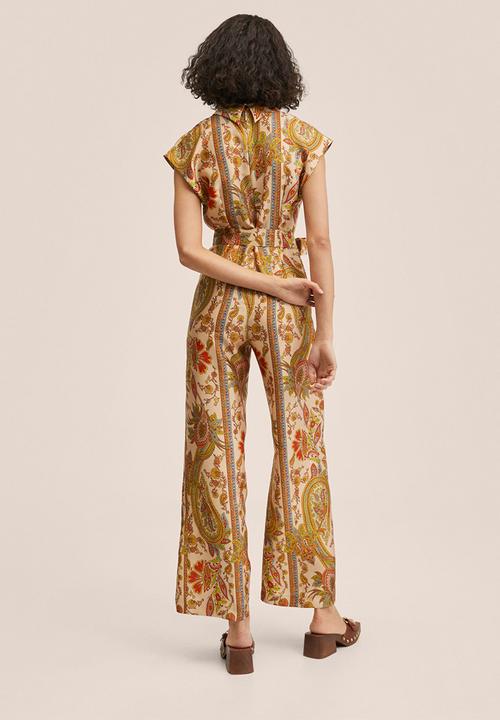 MANGO - One-piece suit greenny - light beige