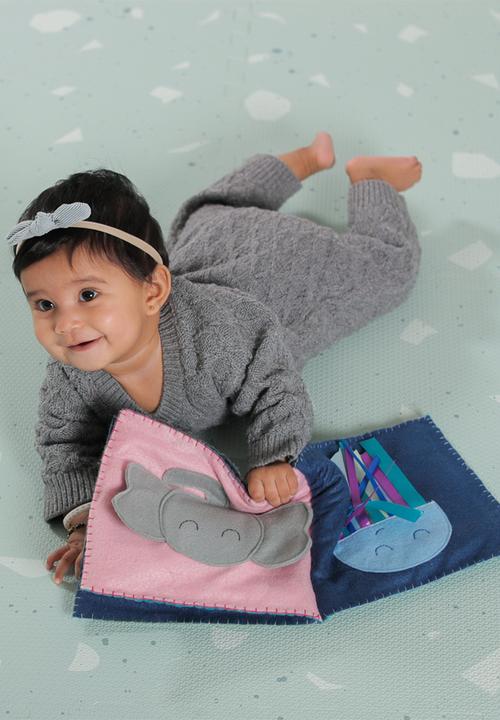 Ark Playmats - Terazzo tumble play mat - blue