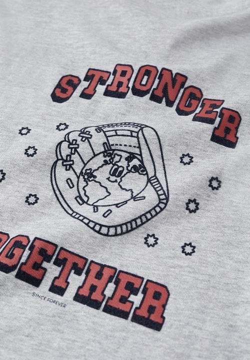MANGO - Sweatshirt stronger - medium heather grey