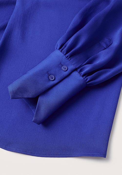 MANGO - Blouse olivia - medium blue