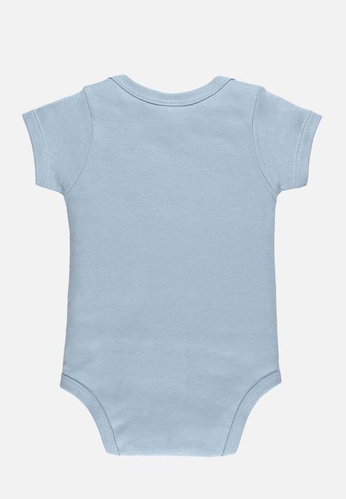UP Baby - Cotton bodysuit - blue