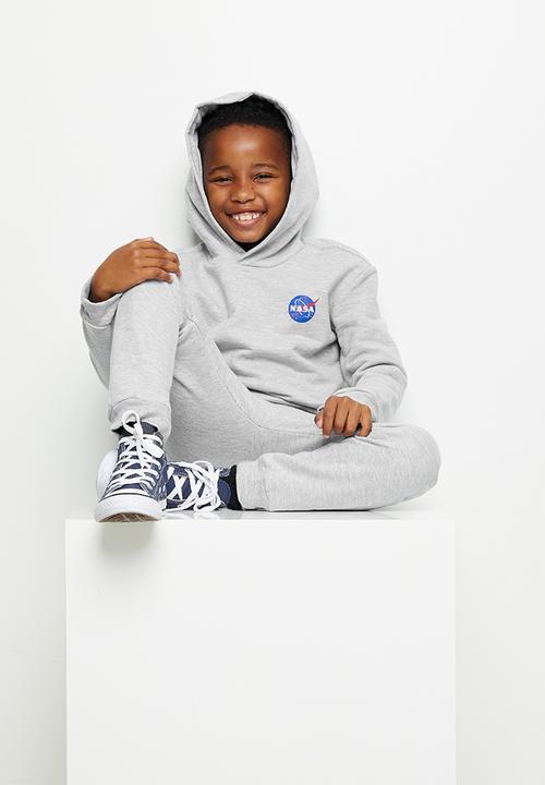 Superbalist Kids - Nasa hoodie - grey melange